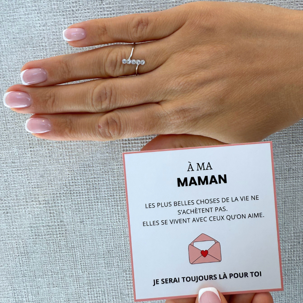 An meine Mama – Ring der ewigen Verbundenheit | Verstellbar