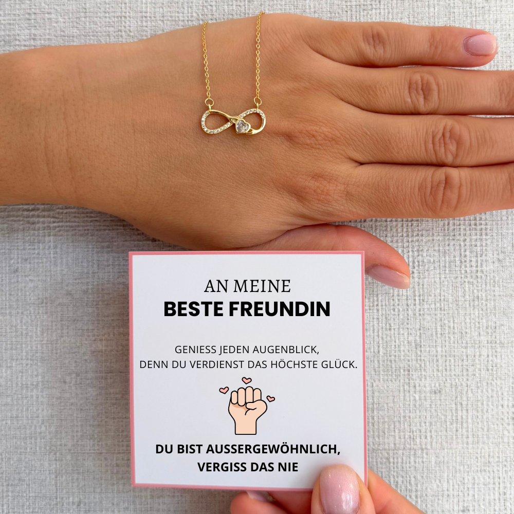An meine beste Freundin – Glücksbringer Halskette