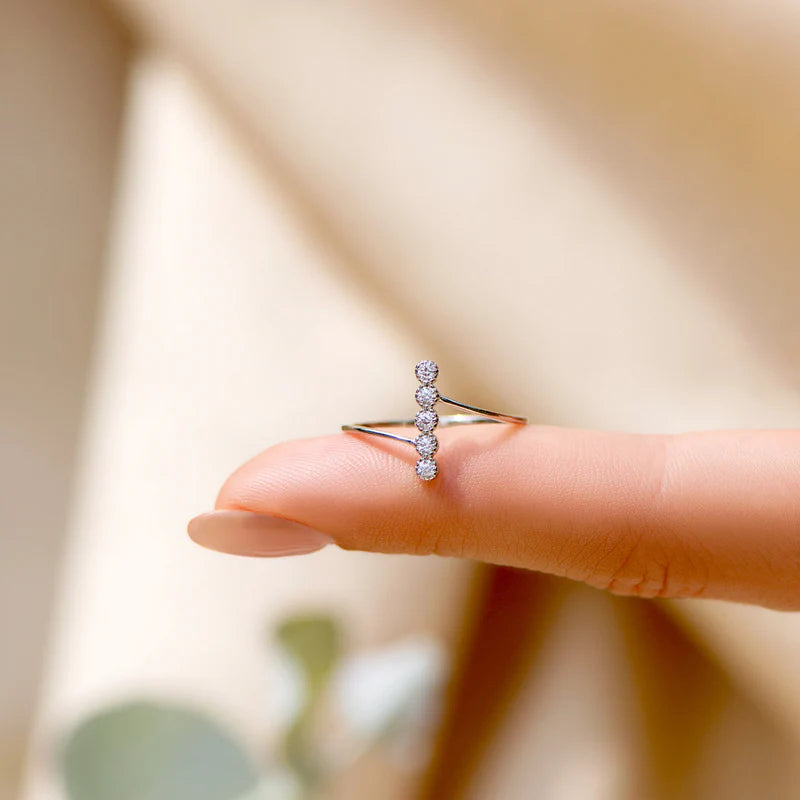 An meine beste Freundin – Ring der ewigen Verbundenheit | Verstellbar