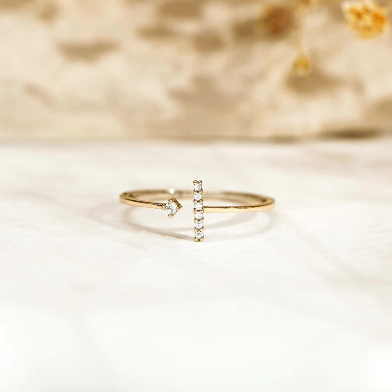 An meine beste Freundin – Girl Power Ring | Verstellbar