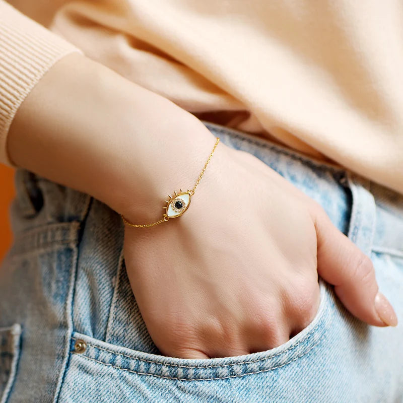 An meine beste Freundin – Armband Auge der positiven Energie