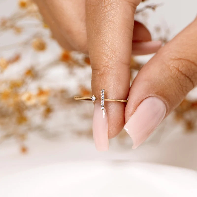 An meine beste Freundin – Girl Power Ring | Verstellbar