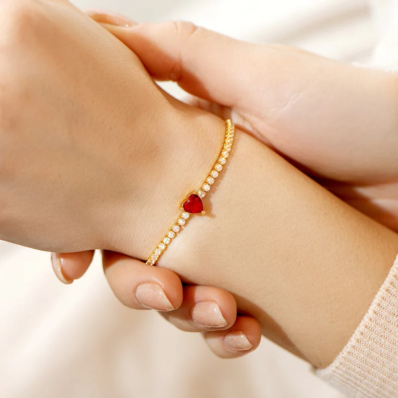 An meine beste Freundin – Armband des schützenden Herzens