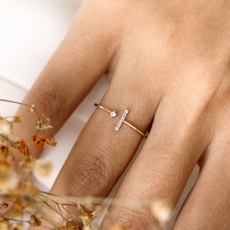 An meine beste Freundin – Girl Power Ring | Verstellbar